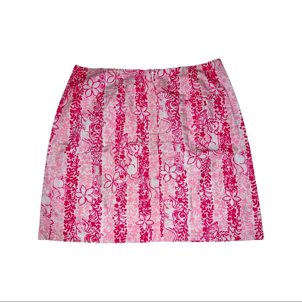 Lilly Pulitzer Skirt Boardwalk Cafe Size 10